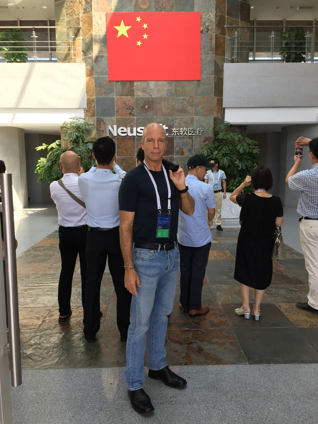 Photo from Dr. Purcell's visit to China: ENT & Neurology Hospitals (3 of 8)