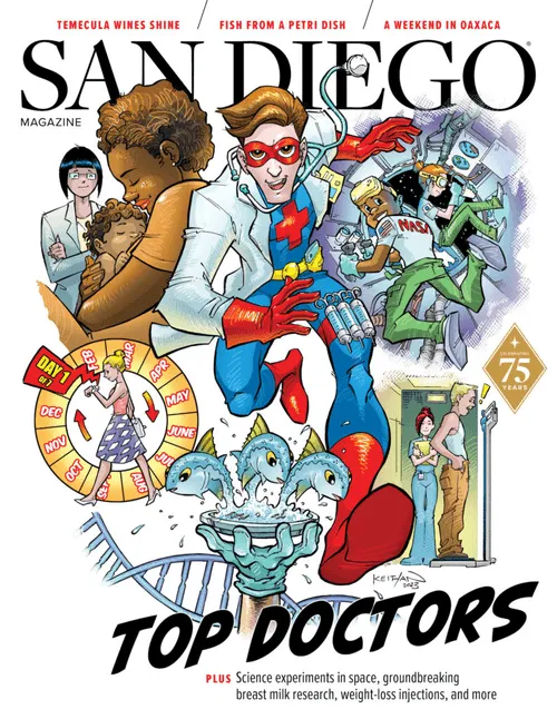 San Diego Magazine Top Doctor cover 2023